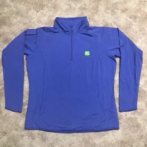 John Deere Quarter-Zip Pullover Jacket